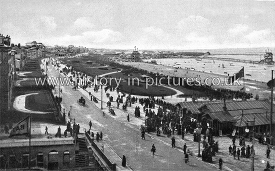 The Promenade and Sea Front, Southport, Lancashire. c.1906